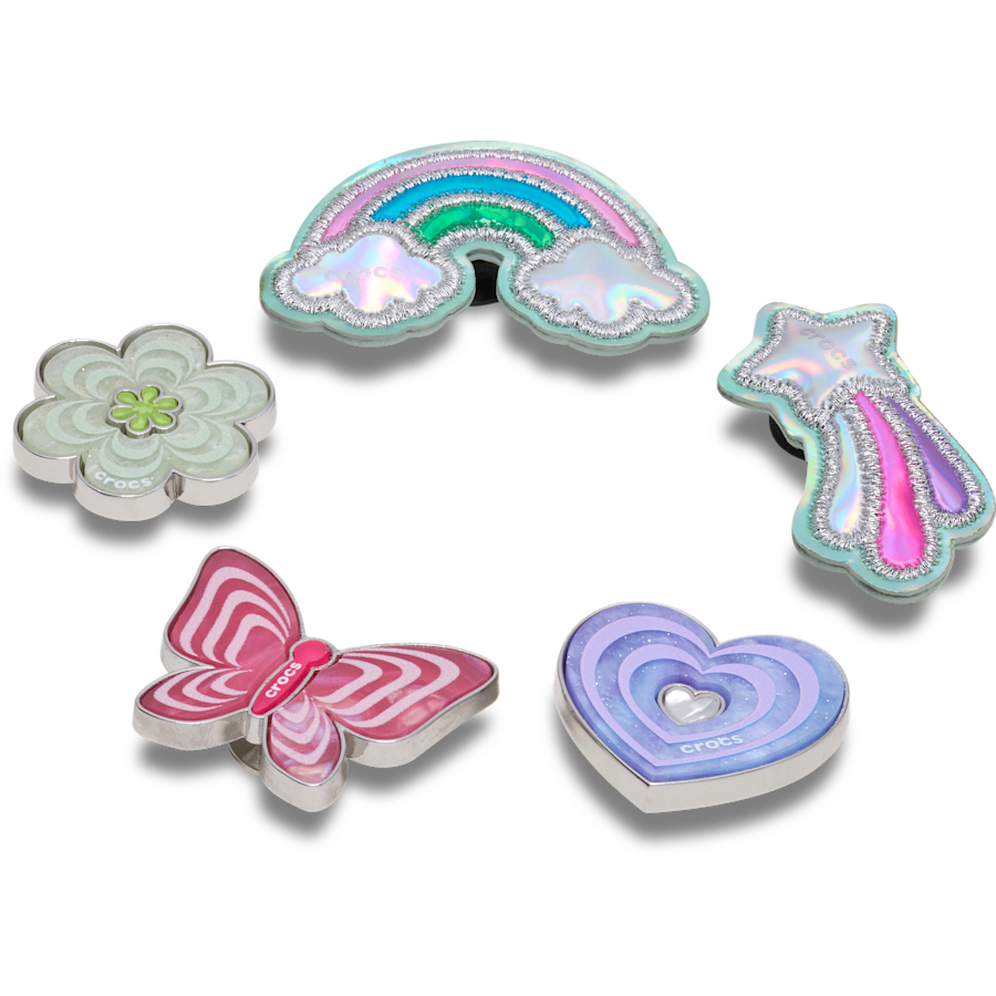 Crocs For Sale | Funky Girly Icons 5 Pack Jibbitz™ charms