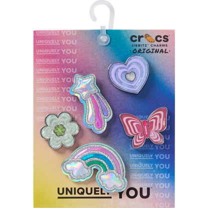 Crocs - Funky Girly Icons 5 Pack Jibbitz™ charms Women|Men|Jibbitz™ Charms