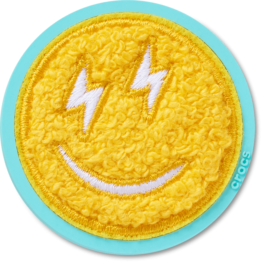 Crocs US | Mega Chenille Happy Face Jibbitz™ charms