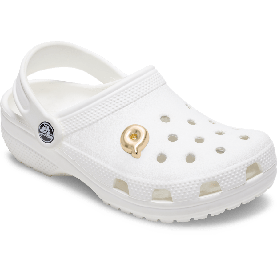 Crocs US | Gold Bubble Letter Q Jibbitz™ charms