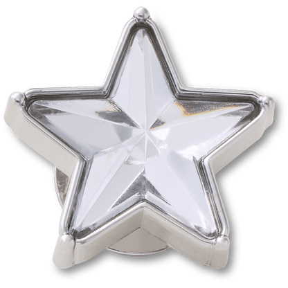 Crocs - Silver Gem Sparkle Star Jibbitz™ charms Women|Men