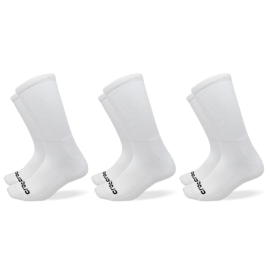 Crocs Discount | CrocsSocks Crew Texture Logo 3PK