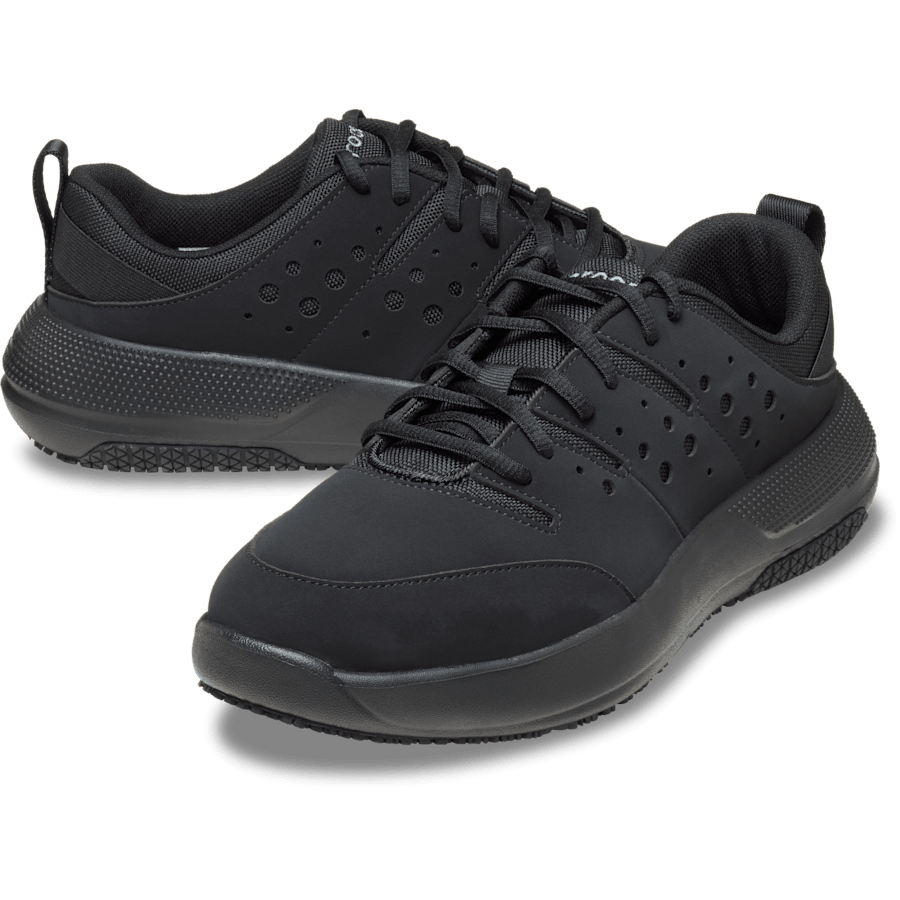 Crocs New | Men's On the Clock Work Sneaker Wide