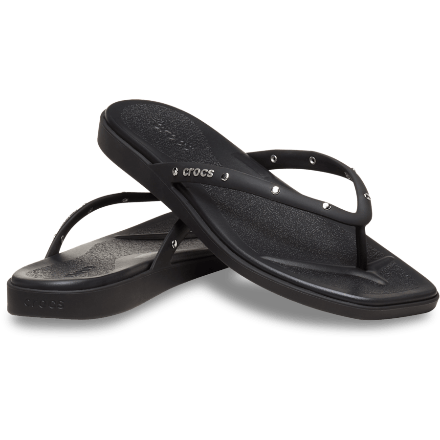 Crocs New | Miami Studded Flip