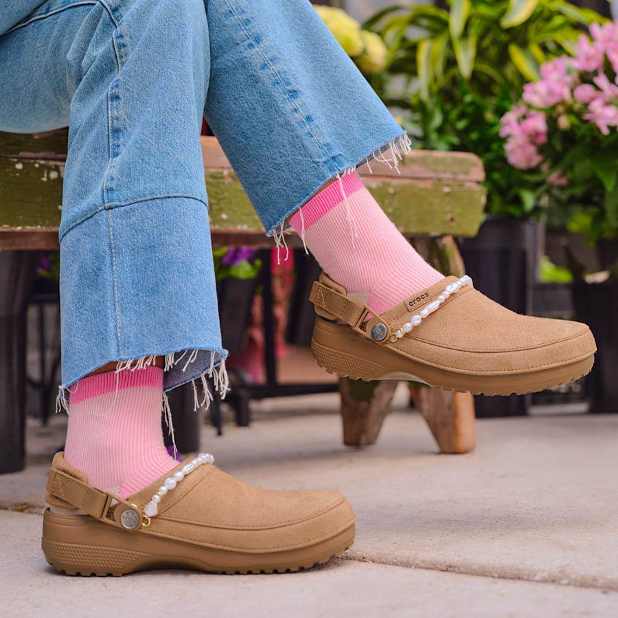 Crocs Outlet | Classic Crafted Vegan Suede Clog
