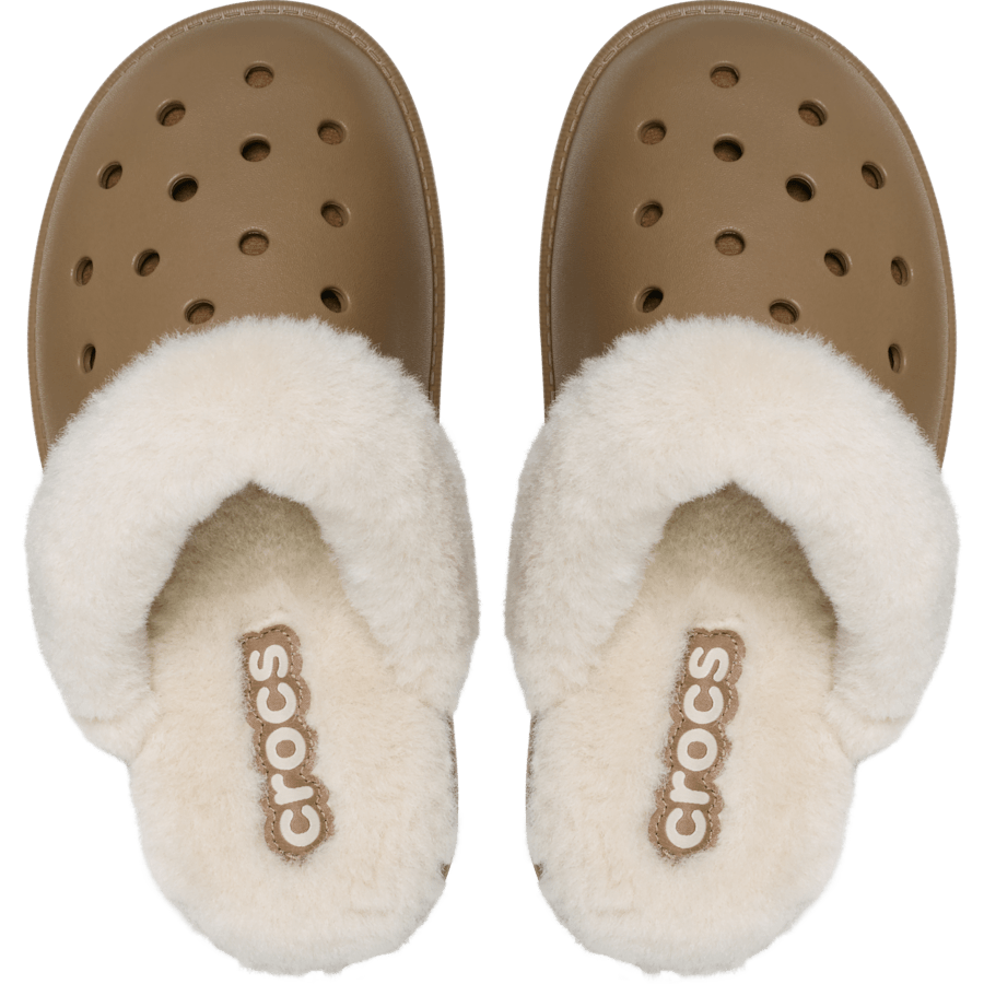 Crocs New | Classic Fuzz Scuff