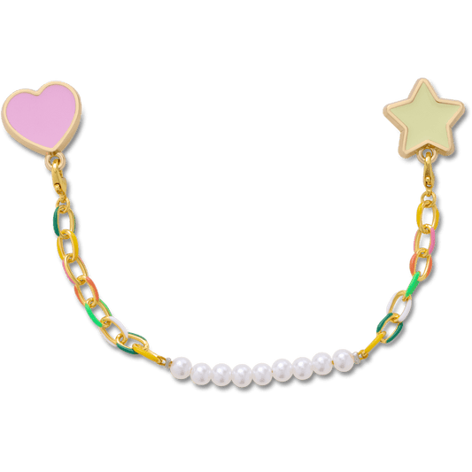 Crocs For Sale | Pearl and Rainbow Bag Chain