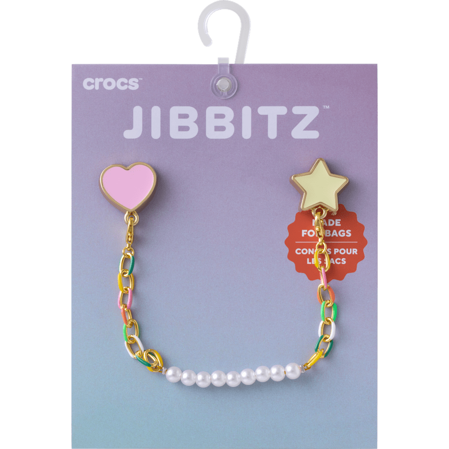 Crocs For Sale | Pearl and Rainbow Bag Chain