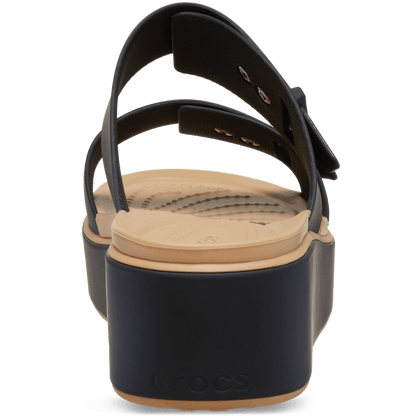 Crocs - Brooklyn Buckle Matte Wrap Low Wedge Women