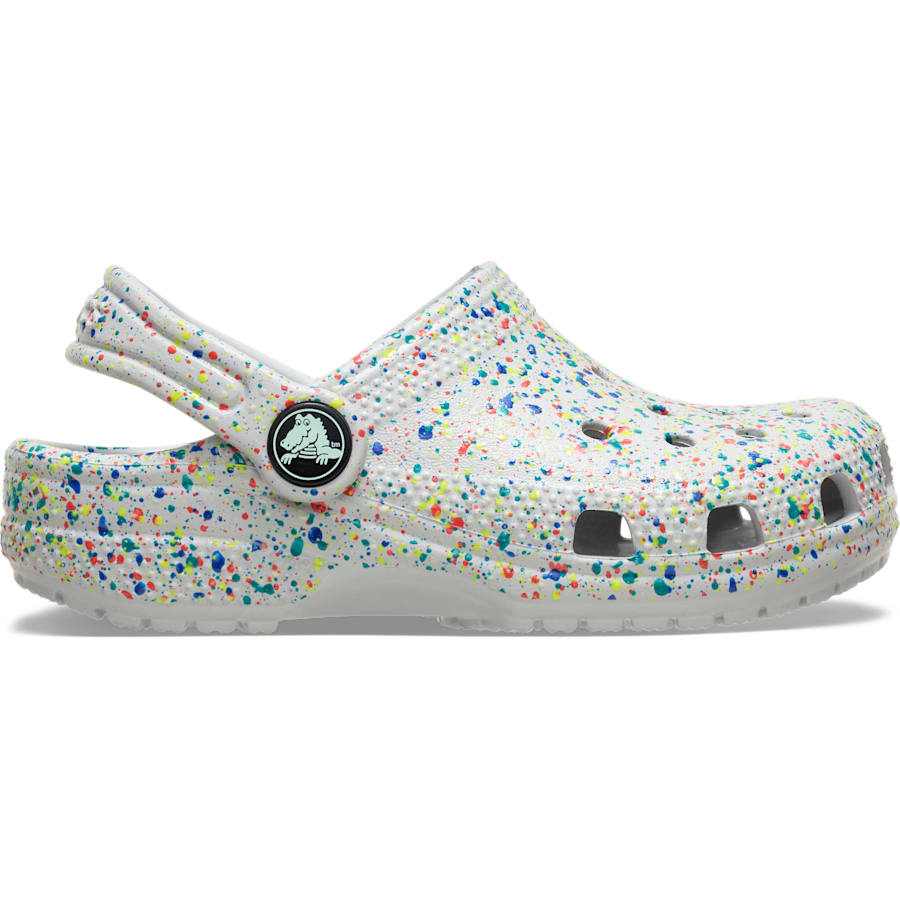 Crocs For Sale | Kids' Classic Glow Paint Splatter Clog
