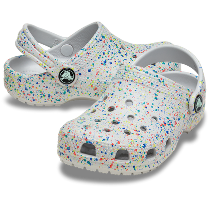 Crocs - Kids' Classic Glow Paint Splatter Clog Kids