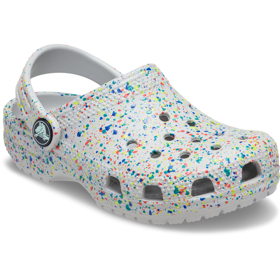 Crocs For Sale | Kids' Classic Glow Paint Splatter Clog