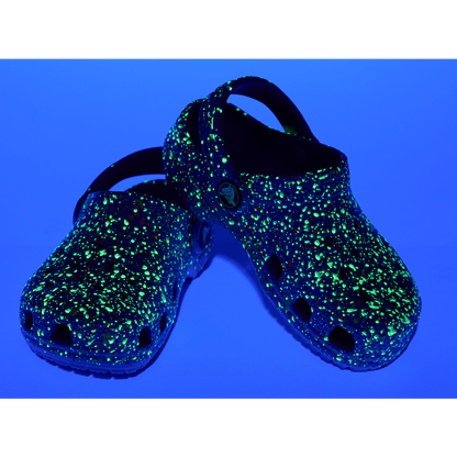 Crocs - Kids' Classic Glow Paint Splatter Clog Kids