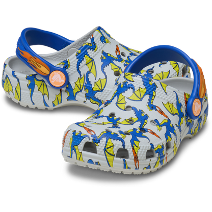 Crocs - Toddler Classic Dragon Graphic Clog Kids