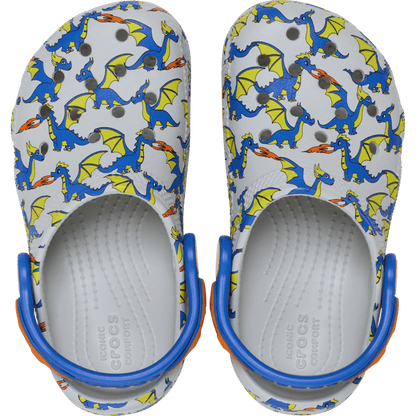 Crocs - Toddler Classic Dragon Graphic Clog Kids