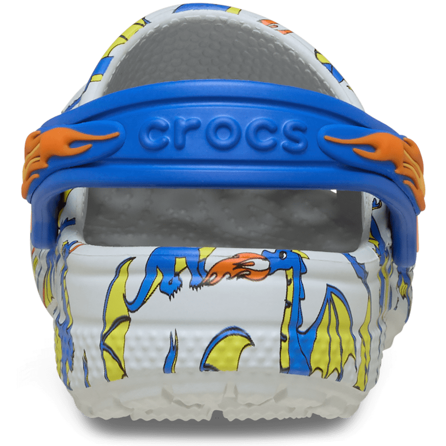 Crocs Outlet | Toddler Classic Dragon Graphic Clog