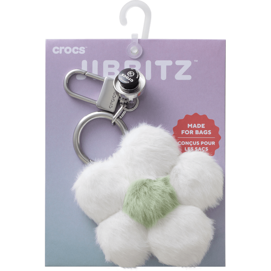 Crocs Online | Plush Daisy Bag Charm