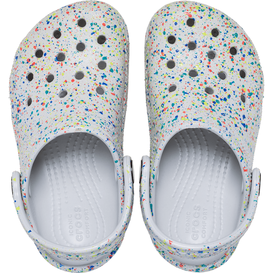 Crocs US | Toddler Classic Glow Paint Splatter Clog
