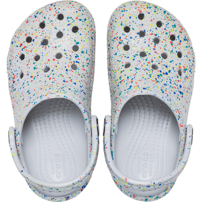 Crocs - Toddler Classic Glow Paint Splatter Clog Kids