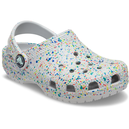 Crocs - Toddler Classic Glow Paint Splatter Clog Kids