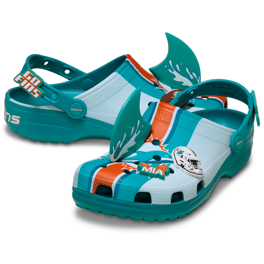 Crocs New | NFL Miami Dolphins Classic Clog