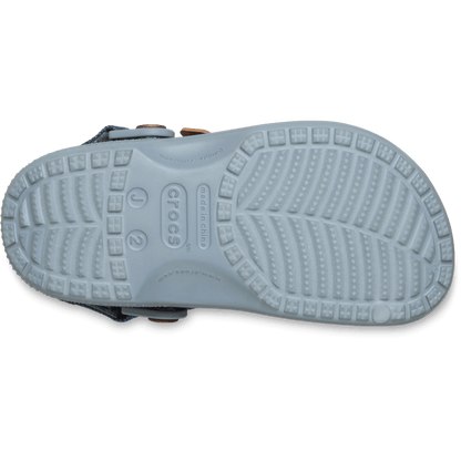 Crocs - Kids' Classic Denim Adjustable Backstrap Clog Kids