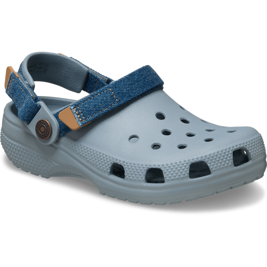 Crocs On sale | Kids' Classic Denim Adjustable Backstrap Clog