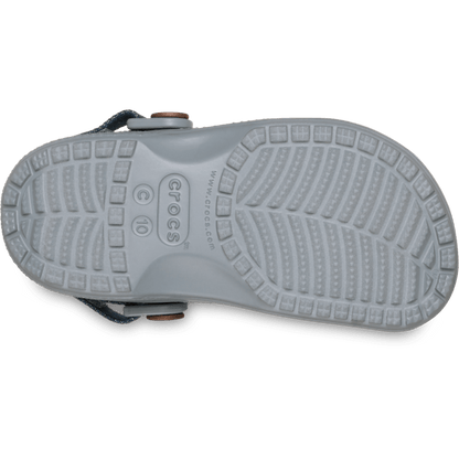 Crocs - Toddler Classic Denim Adjustable Backstrap Clog Kids
