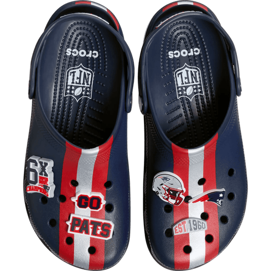 Crocs On sale | NFL New England Patriots Classic Clog