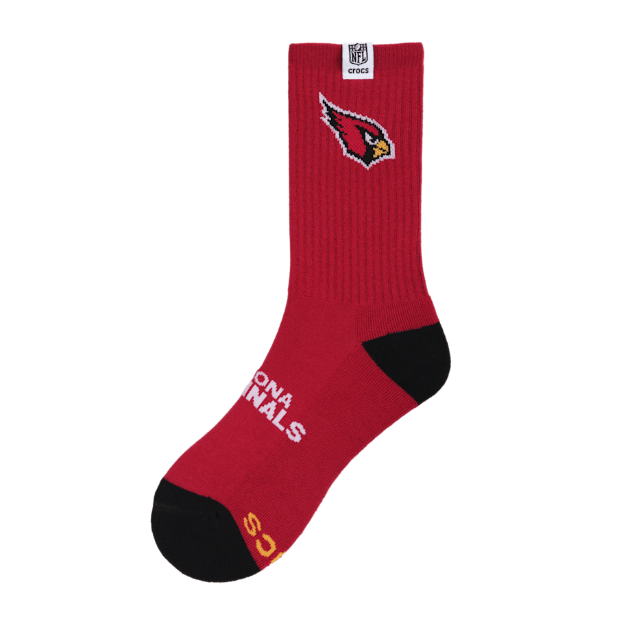 Crocs New | NFL Arizona Cardinals Crocs Socks