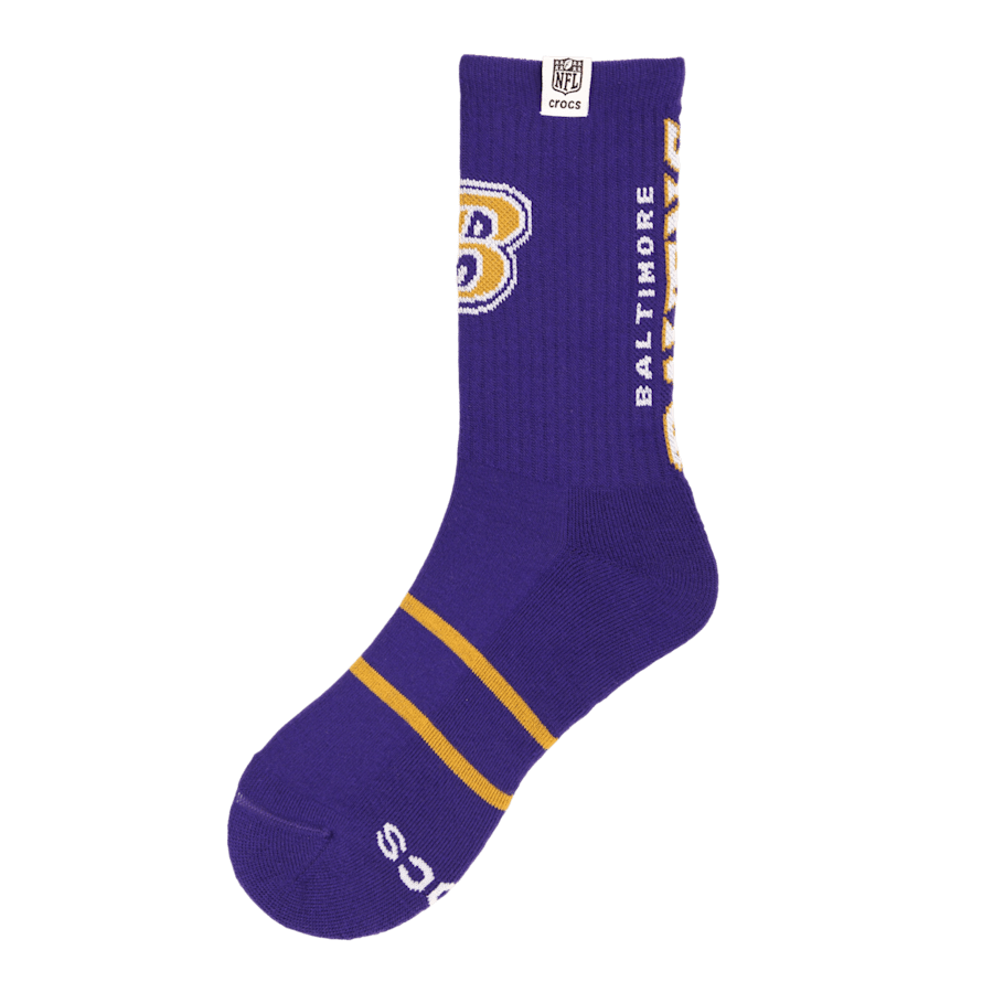Crocs For Sale | NFL Baltimore Ravens Crocs Socks