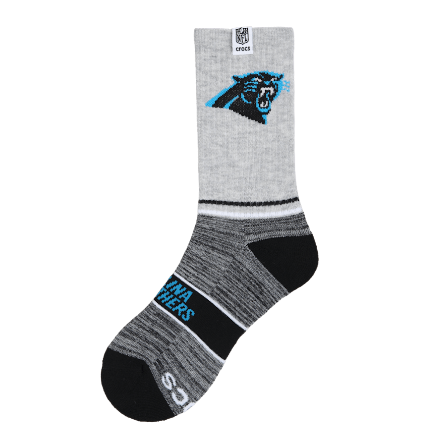 Crocs On sale | NFL Carolina Panthers Crocs Socks