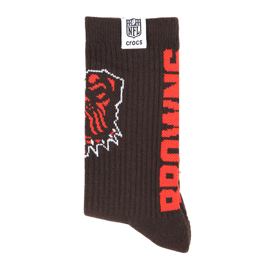 Crocs Online | NFL Cleveland Browns Crocs Socks