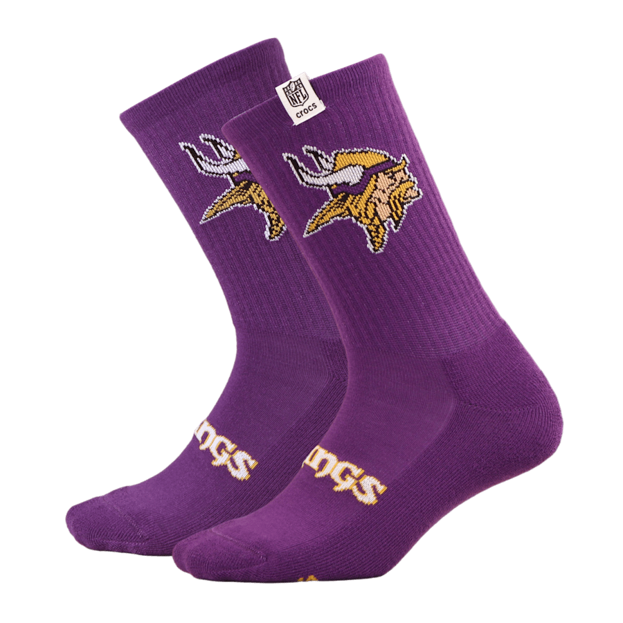Crocs For Sale | NFL Minnesota Vikings Crocs Socks