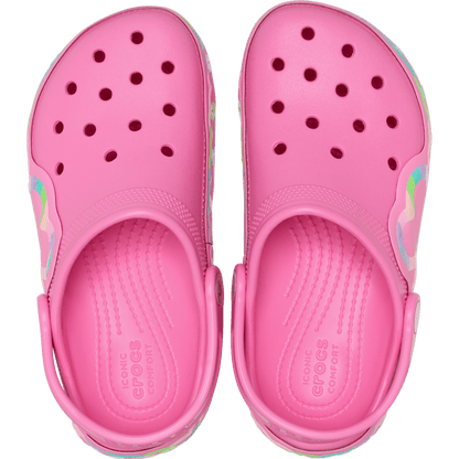 Crocs - Kids' Classic Heart Lights Clog Kids