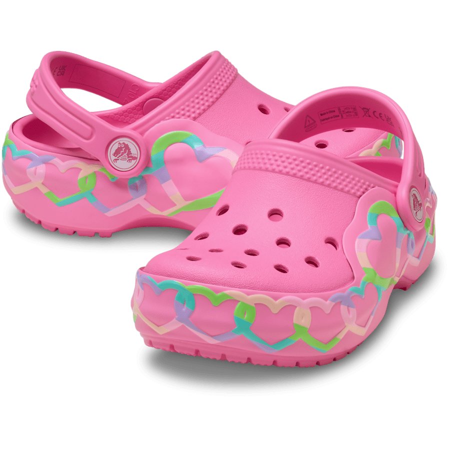 Crocs | Toddler Classic Heart Lights Clog