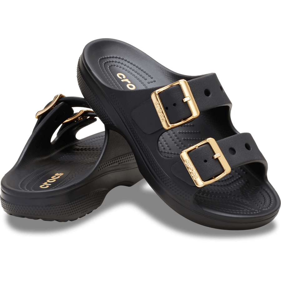 Crocs Discount | Women’s Metallic Buckle Saturday Sandal