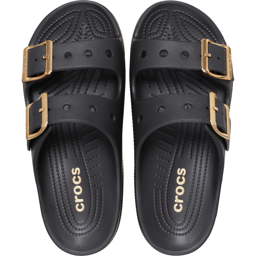 Crocs Discount | Women’s Metallic Buckle Saturday Sandal