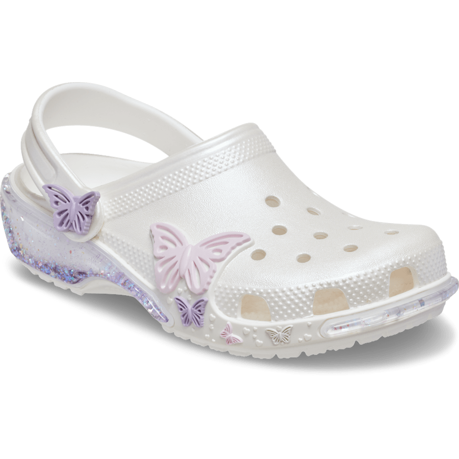 Crocs US | Toddler Classic Butterfly Sparkle Shaker Clog
