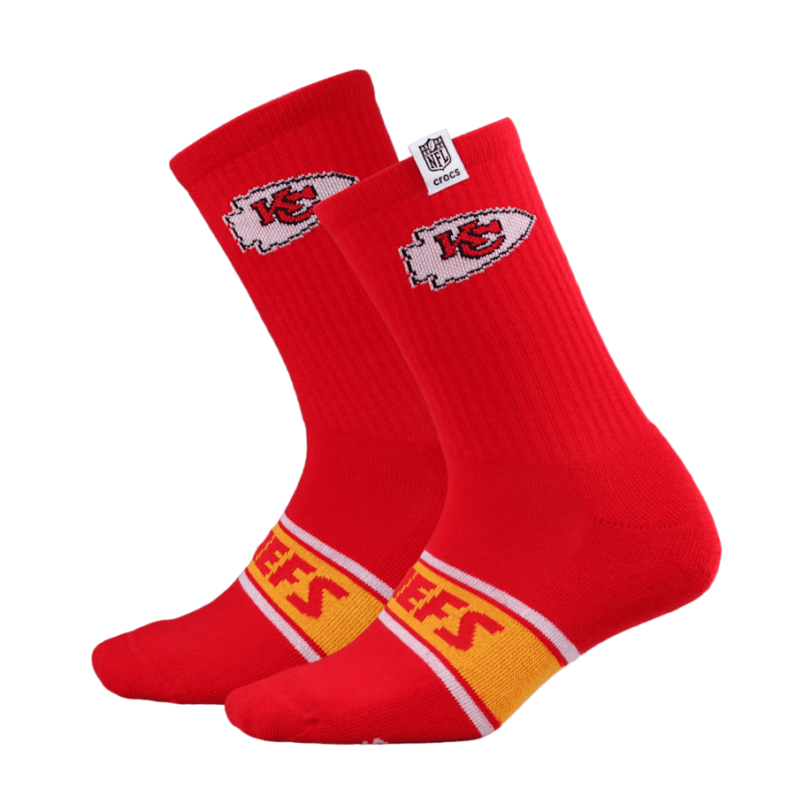 Crocs Sale | NFL Kansas City Chiefs Crocs Socks